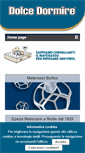 Mobile Screenshot of dolcedormire.it